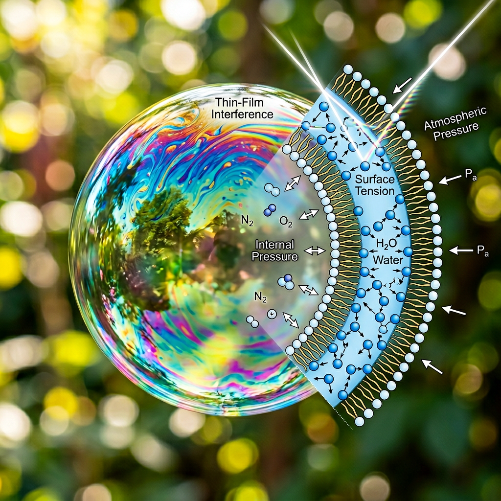 La ciencia detrás de las burbujas