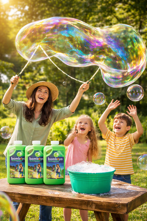 Jabón Líquido para hacer Burbujas Gigantes 4 Litros