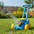 Maquina De Burbujas Carrito Juguete Podadora De Cesped Azul
